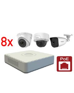Video komplet IP POE 8 kamera 4MP