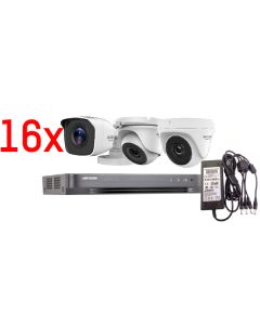 Video komplet TVI 16 kamera 4MP