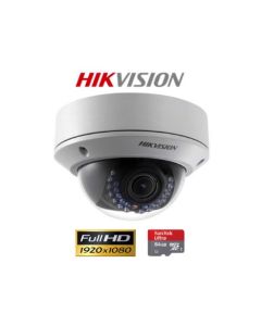 Dome IP kamera varifokalna Hikvision DS-2CD2720F-I (2MP, 2.8-12mm, 0.1 lx, IK10, IR do 30m)